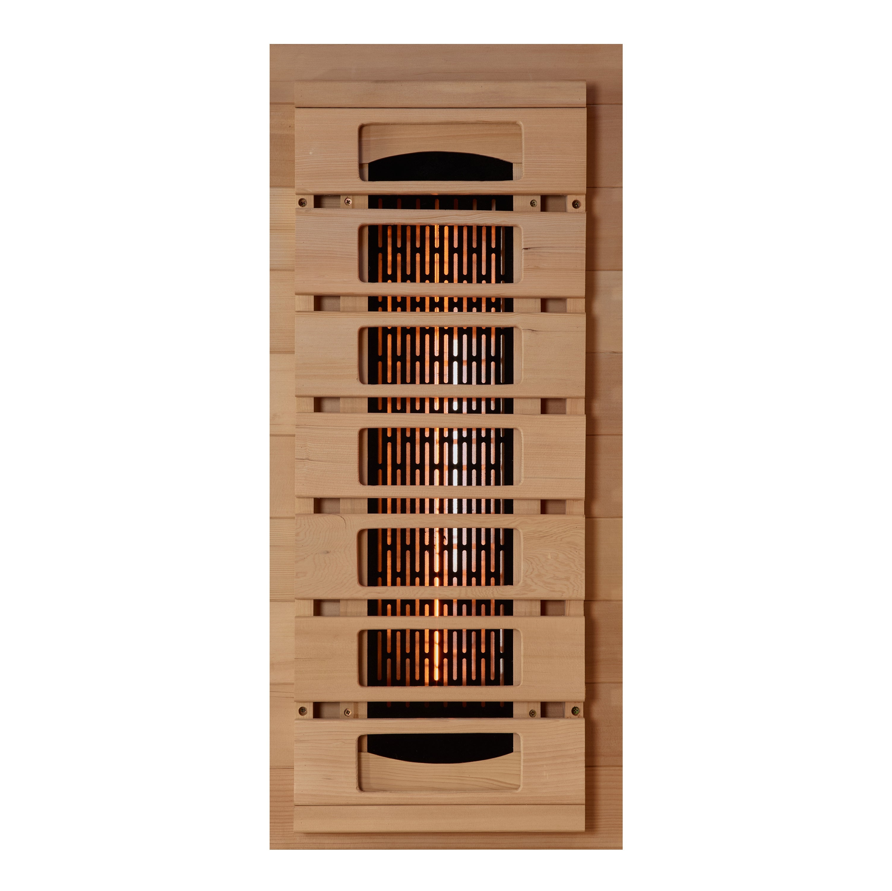 Golden Designs 2-Person Full Spectrum Infrared Sauna with Himalayan Salt Bar – Near Zero EMF, PureTech Heating