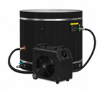 Dynamic Cold Therapy 42-Inch PVC Barrel Cold Plunge — Black, Tub Only — manufacturer image 4 (chiller sold separately)