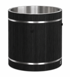 Dynamic Cold Therapy 42-Inch Stainless Steel Barrel Cold Plunge — Black, Tub Only — manufacturer image 3 (chiller sold separately)