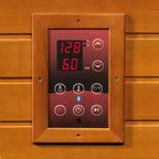 Dynamic Vittoria 2-Person Low EMF FAR Infrared Sauna | Indoor Home Sauna with Red Light Therapy