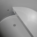 Dynamic Cold Therapy Premium Cold Plunge Tub with Chiller Compatibility – Cedar Ice Bath Barrel w/ Step & Drain System