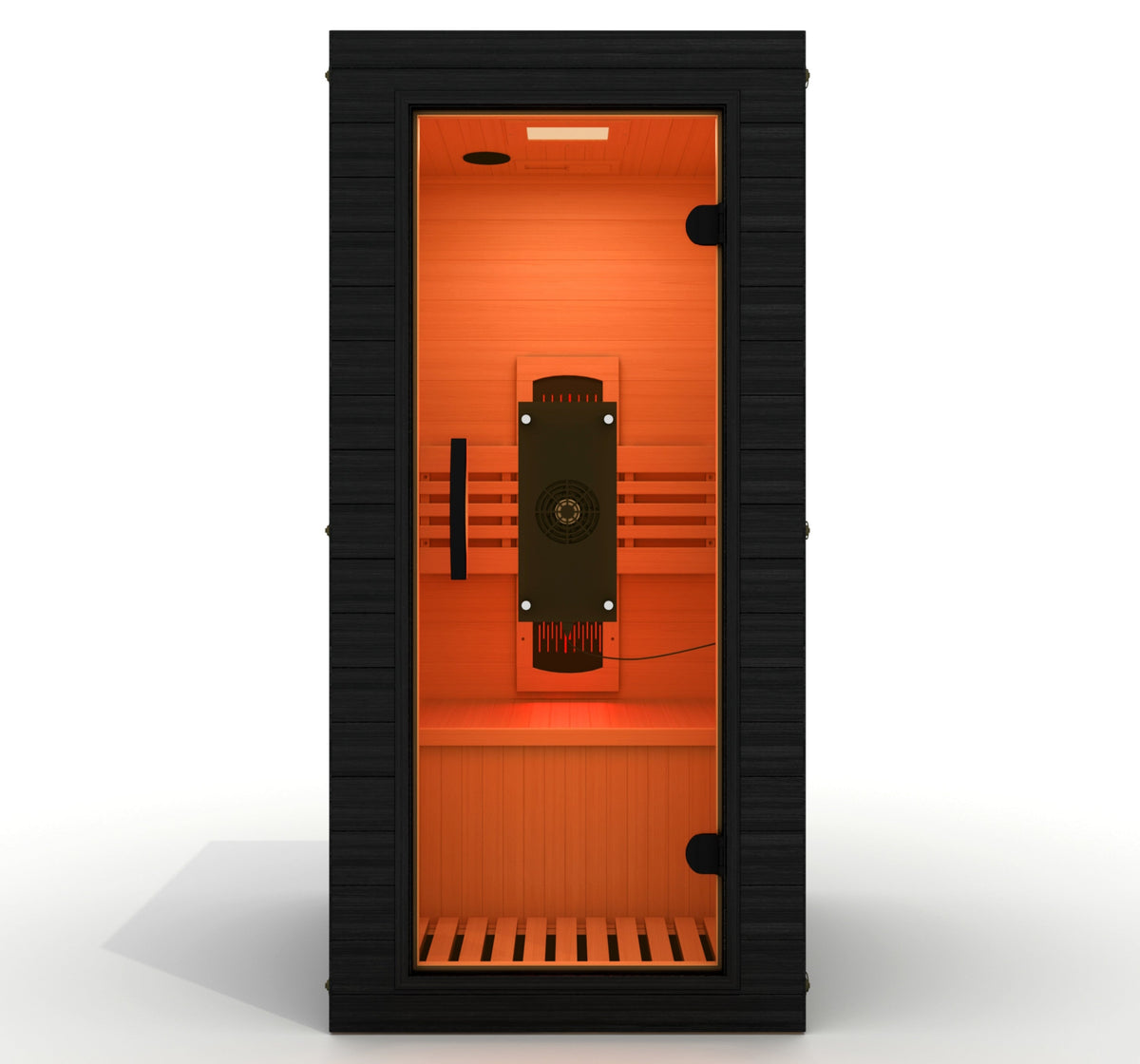 Dynamic Compact 1-Person Full Spectrum Cedar Infrared Sauna — manufacturer image 3