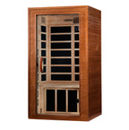 Dynamic Avila 1–2 Person Low EMF FAR Infrared Sauna – 120V Plug-In | Carbon Heat Panels