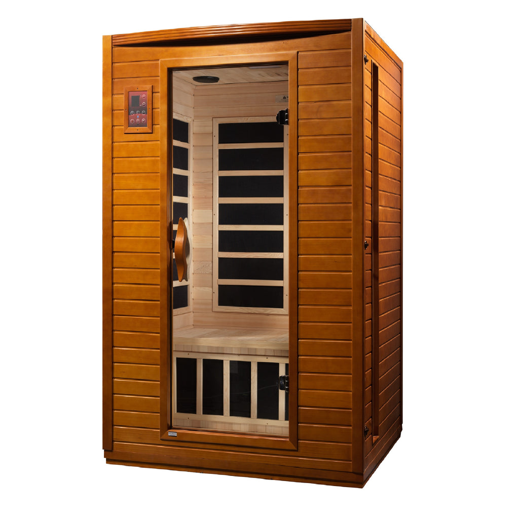 Dynamic Versailles 2-Person Full Spectrum Infrared Sauna – Luxury Indoor Home Wellness & Recovery Sauna with Low EMF Heating