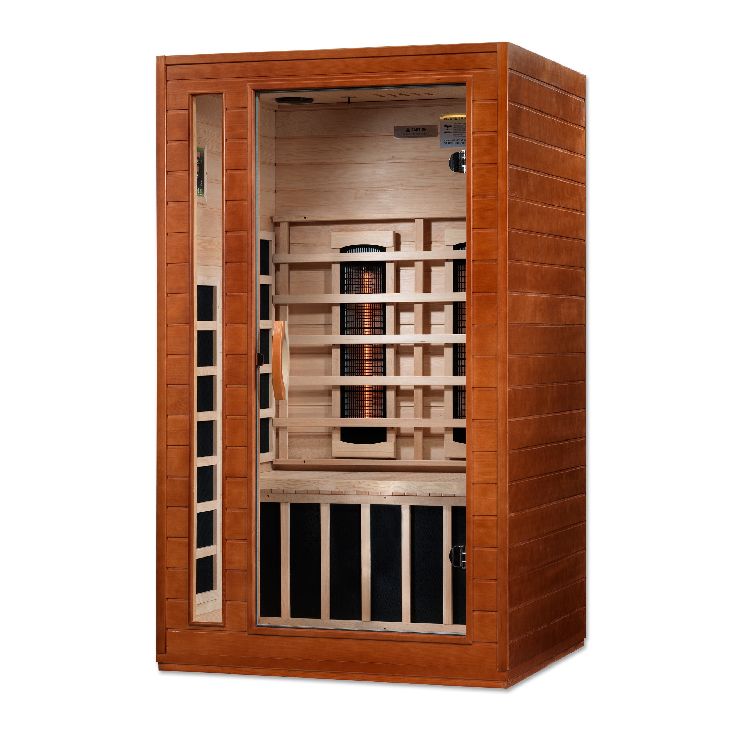 Dynamic Cordoba 2-Person Full Spectrum Infrared Sauna | Low EMF Indoor Home Sauna