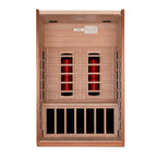 Dynamic Cardoba 2-Person Full Spectrum Near Zero EMF (Under 3MG) FAR Infrared Sauna