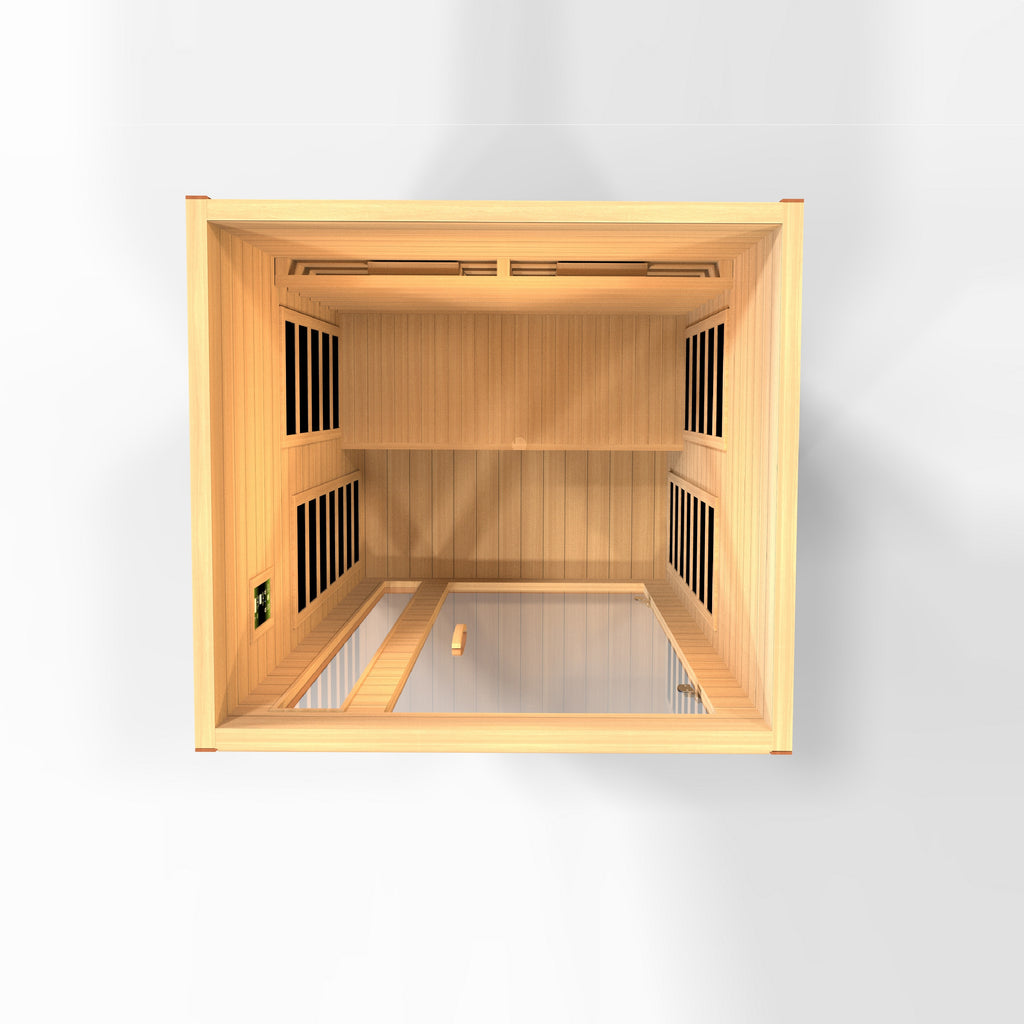 Dynamic Cardoba 2-Person Full Spectrum Near Zero EMF (Under 3MG) FAR Infrared Sauna