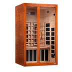 Dynamic Santiago 3-Person Full Spectrum Infrared Sauna | Low EMF Indoor Home Sauna