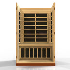 Dynamic Vittoria 2-Person Low EMF FAR Infrared Sauna | Indoor Home Sauna with Red Light Therapy