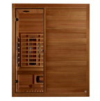 Maxxus S-Line Yoga 3-Person Full Spectrum Near Zero EMF Infrared Sauna – Canadian Hemlock