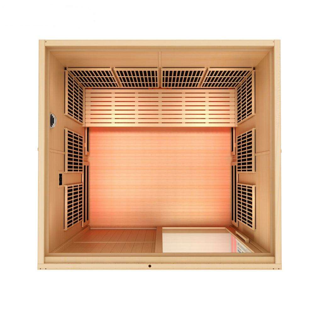 Golden Designs YOGA1 3-Person Full Spectrum Infrared Sauna — manufacturer image 5