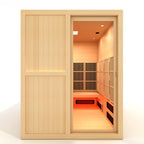 Golden Designs YOGA2 3-Person Full Spectrum Infrared Sauna — manufacturer image 2