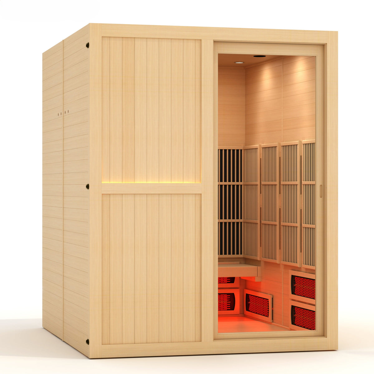 Golden Designs YOGA2 3-Person Full Spectrum Infrared Sauna — manufacturer image 1