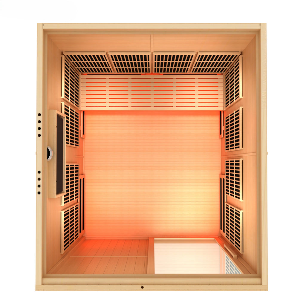 Golden Designs YOGA2 3-Person Full Spectrum Infrared Sauna — manufacturer image 5