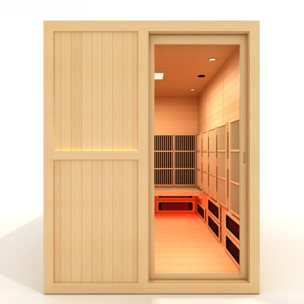 Golden Designs YOGA3 3-Person Full Spectrum Infrared Sauna — manufacturer image 2