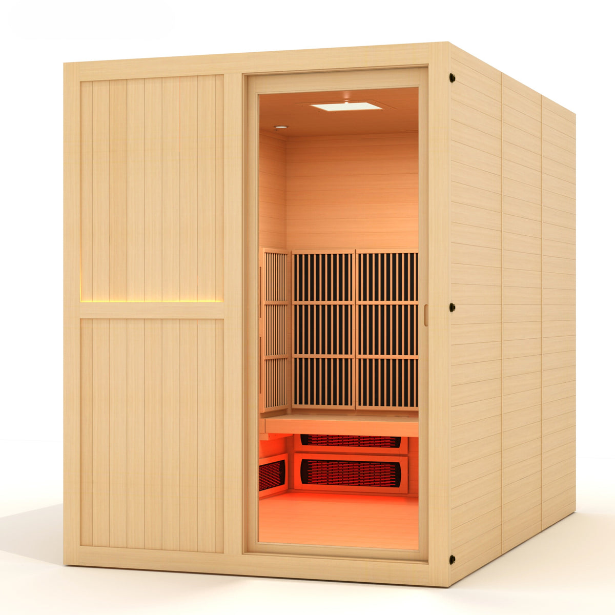 Golden Designs YOGA3 3-Person Full Spectrum Infrared Sauna — manufacturer image 3
