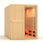 Golden Designs YOGA3 3-Person Full Spectrum Infrared Sauna — manufacturer image 1
