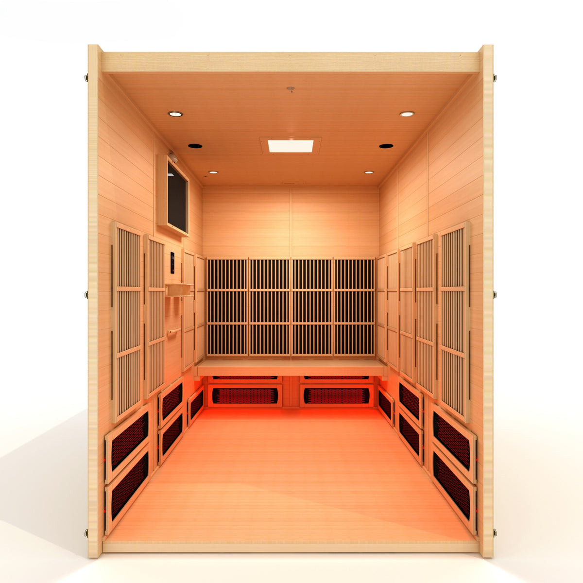 Golden Designs YOGA3 3-Person Full Spectrum Infrared Sauna — manufacturer image 4