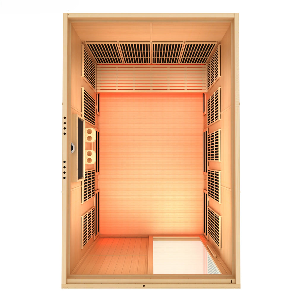 Golden Designs YOGA3 3-Person Full Spectrum Infrared Sauna — manufacturer image 5