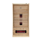 Dynamic Martin 1–2-Person Full Spectrum Infrared Sauna — interior view