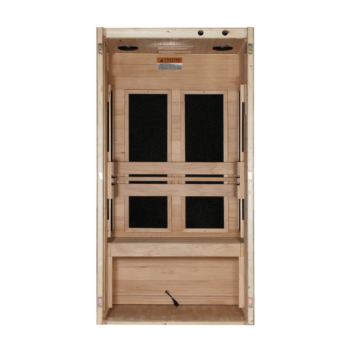 Dynamic Veneto 1–2-Person Low EMF Far Infrared Sauna — product view 3