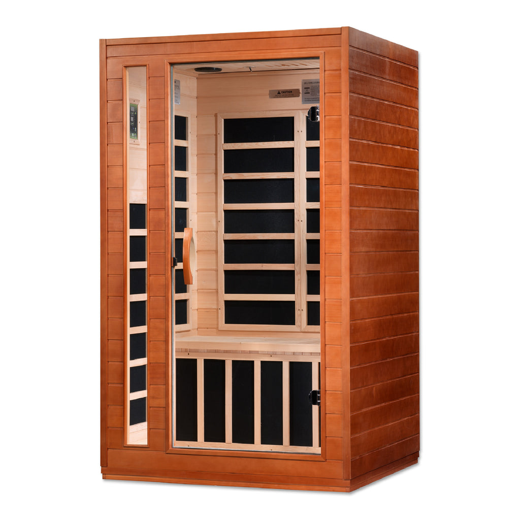 Dynamic Cordoba Elite 2-Person Ultra Low EMF Far Infrared Sauna — right exterior view