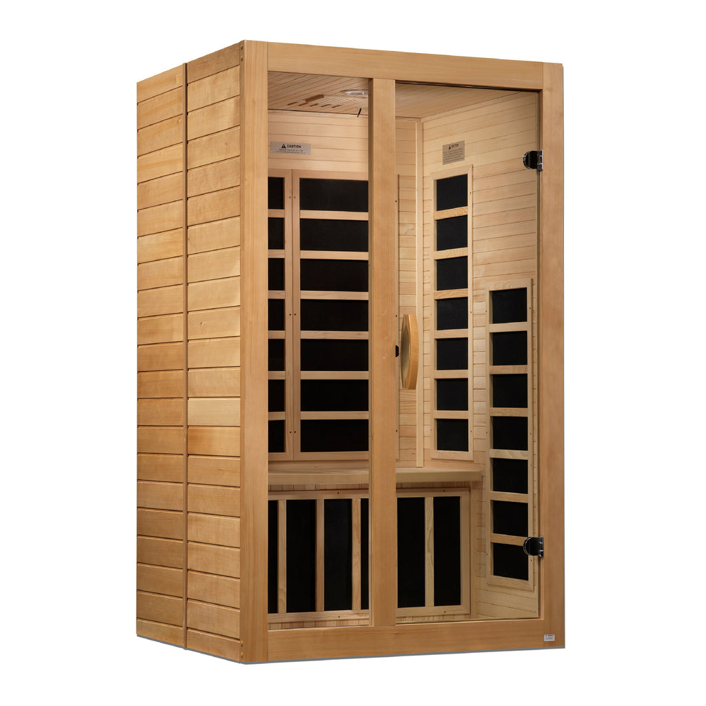 Dynamic Santiago 2-Person Low EMF Far Infrared Sauna — product view 1