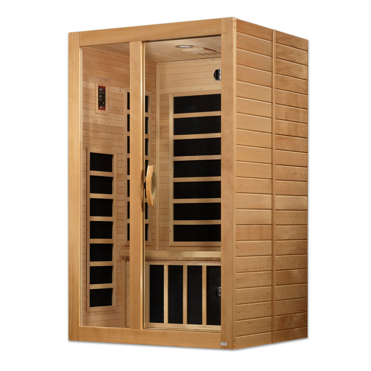 Dynamic Santiago 2-Person Low EMF Far Infrared Sauna — product view 2