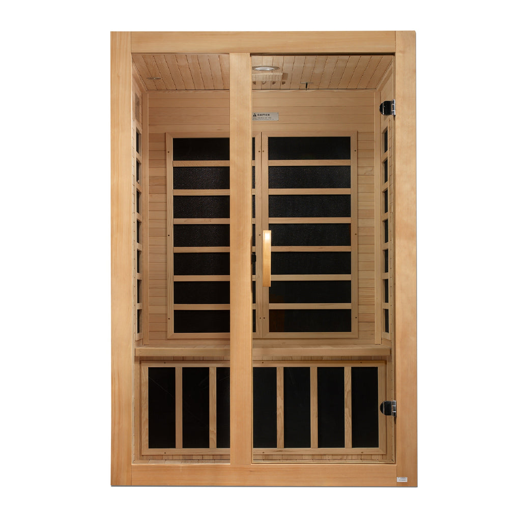 Dynamic Santiago 2-Person Low EMF Far Infrared Sauna — product view 3