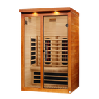 Dynamic Llumeneres 2-Person Full Spectrum Infrared Sauna — left view