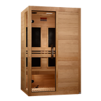 Dynamic Lucca 2-Person Low EMF Far Infrared Sauna — right view