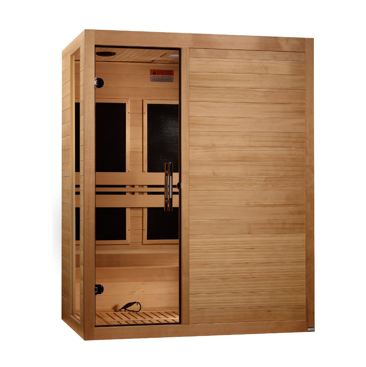 Dynamic Toscana 3-Person Low EMF Far Infrared Sauna — product view 1