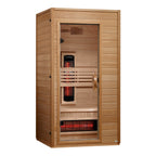 Dynamic Martin 1–2-Person Full Spectrum Infrared Sauna — left view