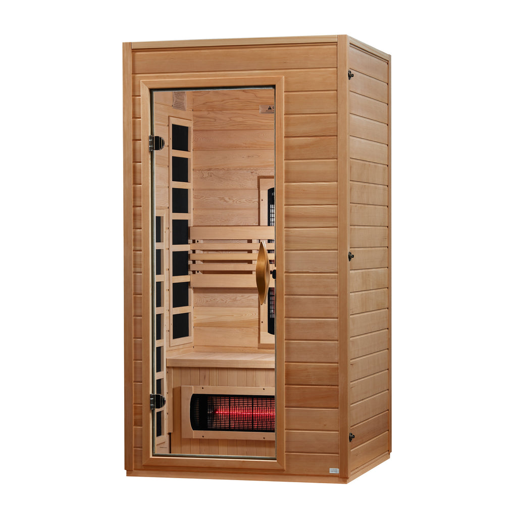 Dynamic Martin 1–2-Person Full Spectrum Infrared Sauna — right view