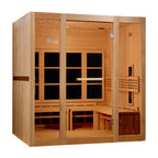 Golden Designs Catalonia 8-Person Full Spectrum Infrared Sauna — manufacturer image 1