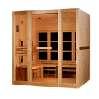 Golden Designs Catalonia 8-Person Full Spectrum Infrared Sauna — manufacturer image 2