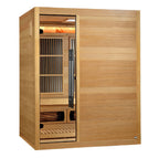 Golden Designs Soria 3-Person Indoor Hybrid Sauna — product view 1