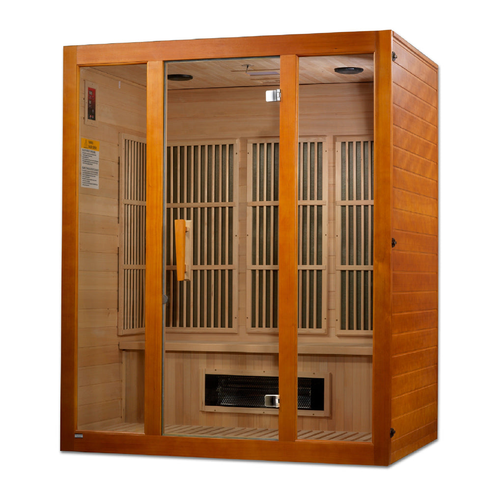 Maxxus Alpine 3-Person Low EMF Far Infrared Sauna — product view 3