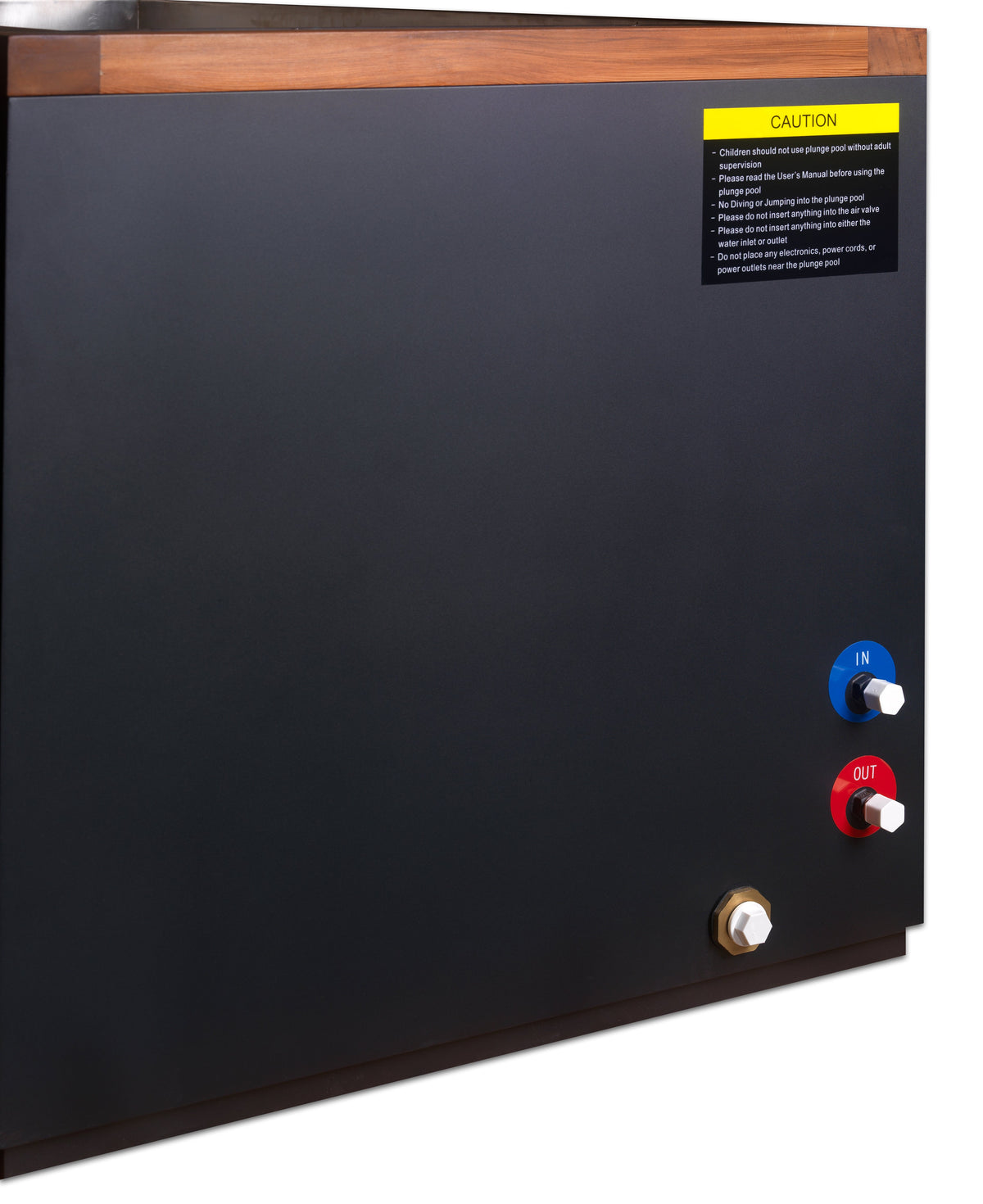 Dynamic Cold Therapy CUBOID 50-Inch PVC Cold Plunge — Tub Only — additional view 2