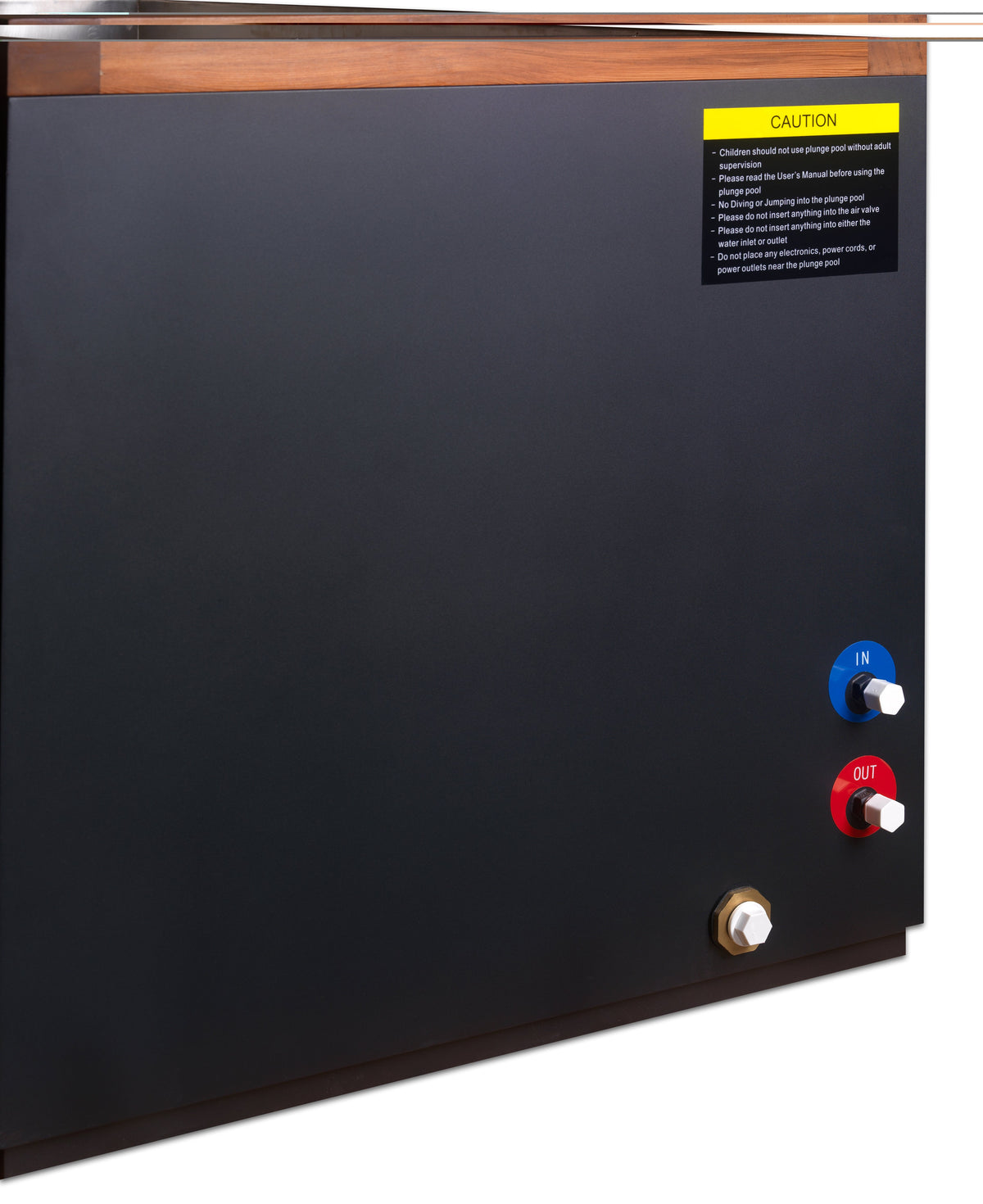 Dynamic Cold Therapy CUBOID XL 55-Inch Stainless Steel Cold Plunge — Tub Only — additional view 3