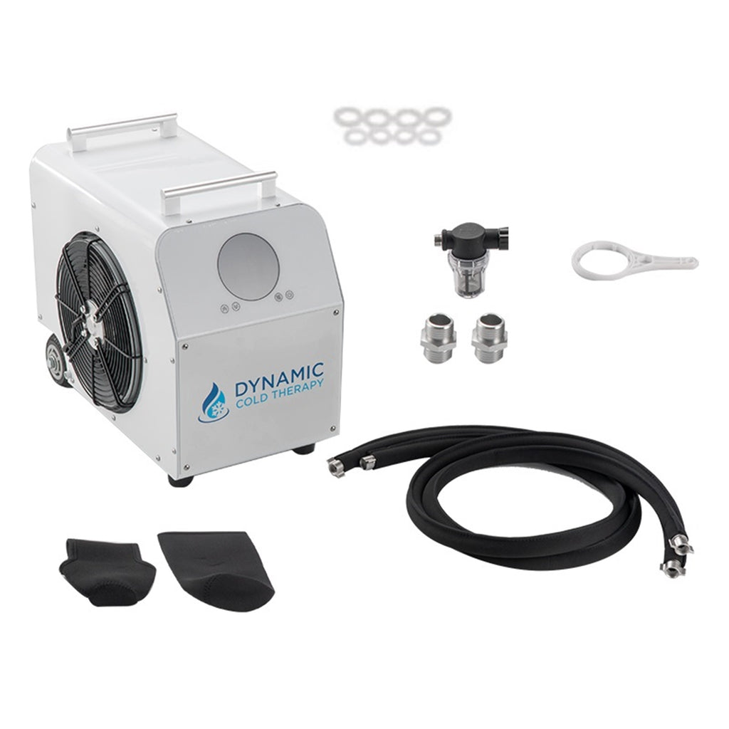 Dynamic Cold Therapy Premier 0.8 HP chiller and included connection kit