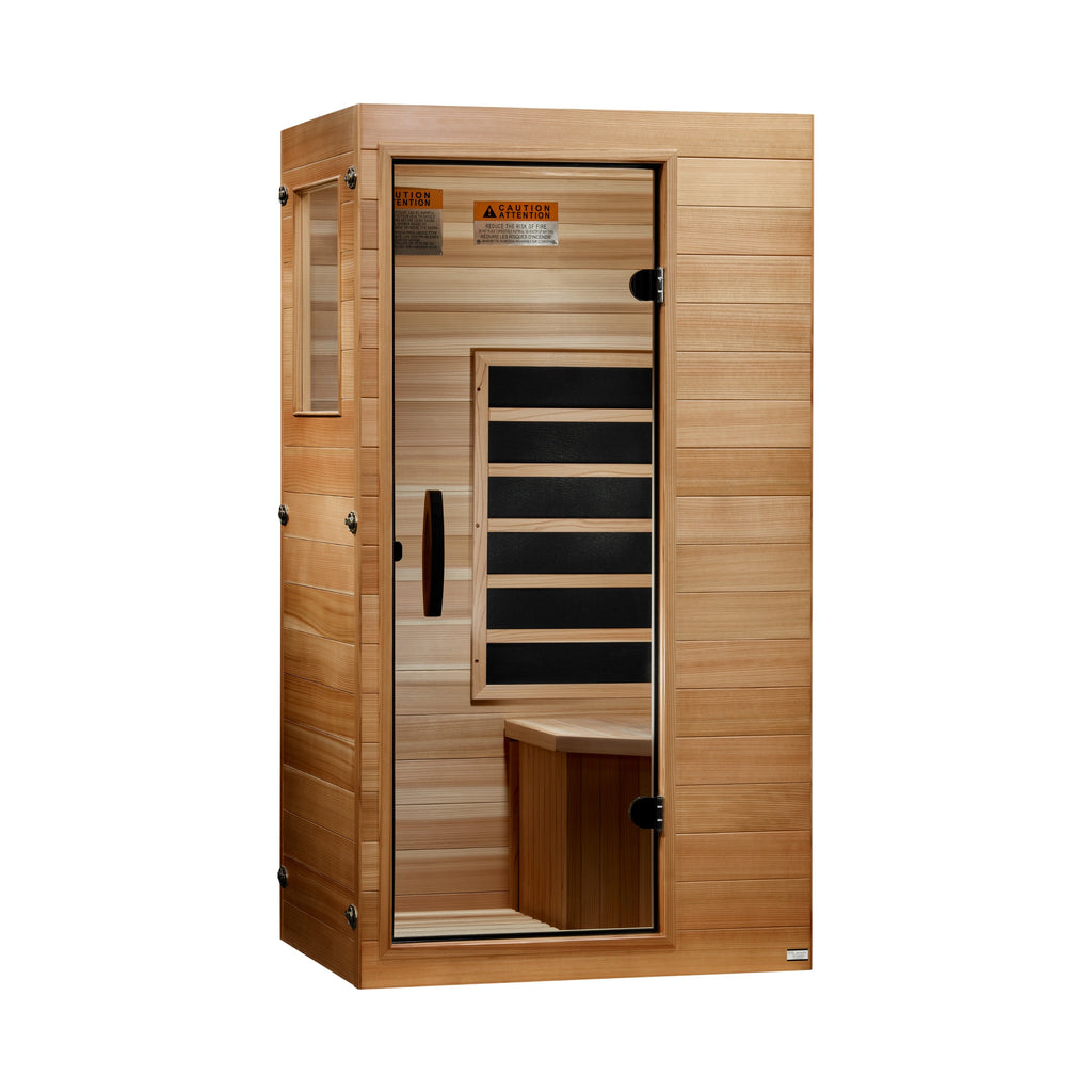 Dynamic Sicily Elite 1-Person Ultra Low EMF Far Infrared Sauna — product view