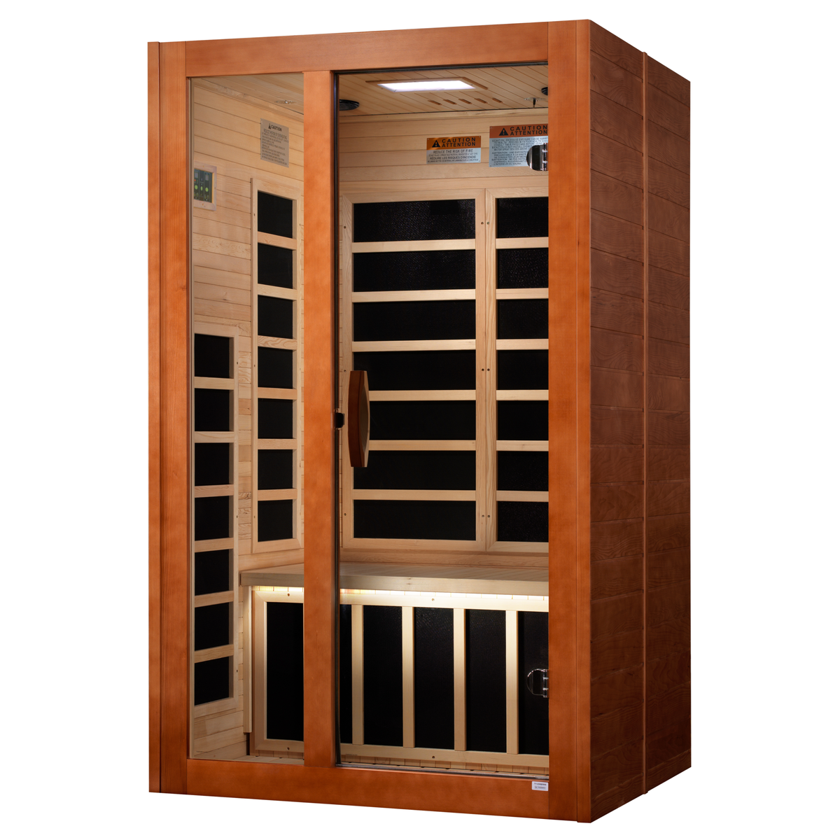 Dynamic Tuscany Elite 2-Person Ultra Low EMF Far Infrared Sauna — additional view 2
