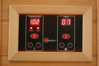 Sauna control panel detail