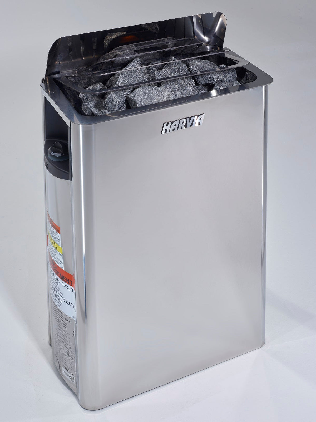 Harvia electric sauna heater detail