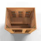 Sauna interior and construction detail