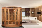 Maxxus Corner 3-Person Low EMF Far Infrared Sauna — Red Cedar — additional manufacturer view