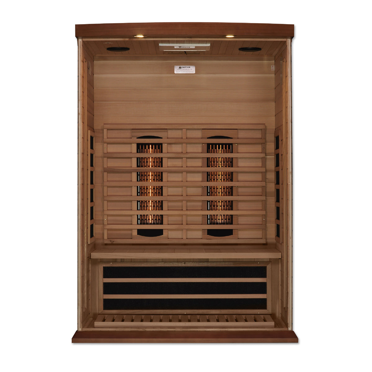 Maxxus 2-Person Full Spectrum Infrared Sauna — Red Cedar — additional manufacturer view