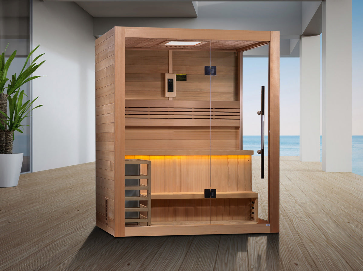 Golden Designs Hanko 2-Person Traditional Sauna — additional manufacturer view