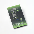 Sauna control panel detail